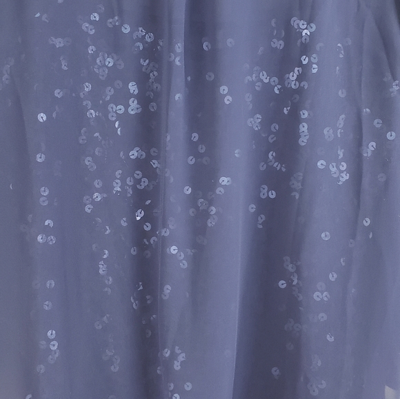 Ann Taylor Loft Navy Blouse with Sequin Cami - Picture 7 of 7